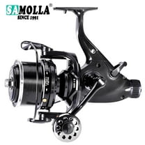 New Carp Fishing Reel Spinning Reels Max Double Drag 27kg 12 1BB Carretilha De Pesca Accesorios Mar Peche En Mer Salt/Freshwater
