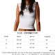 thumbnail image 2 of Camiseta De Verano Camisa ajustada para mujer Sin espalda Manga corta Crop Top Casual Slim Fit Traje diario Ygjytge M Blanco para Mujer, 2 of 7