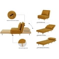 thumbnail image 4 of CQSXDA Convertible Sleeper Sofa Chair - 3-in-1 Upholstered Accent Chair Bed, Reclining Chaise Lounge for Small Spaces, 4 of 5