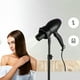 thumbnail image 4 of Soporte para secador de pelo, varilla ajustable de acero inoxidable giratoria de Plata 50-106cm Yuyangstore Soporte para secador de pelo, 4 of 8