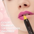 thumbnail image 3 of LIVAURA MOODmatcher Long Lasting Twist Stick Lipstick for Women – Color Changing Moisturizing Cream Lipsticks, Smudge Proof Lip Stick, Easy to Apply Lip Makeup (Yellow), 3 of 8