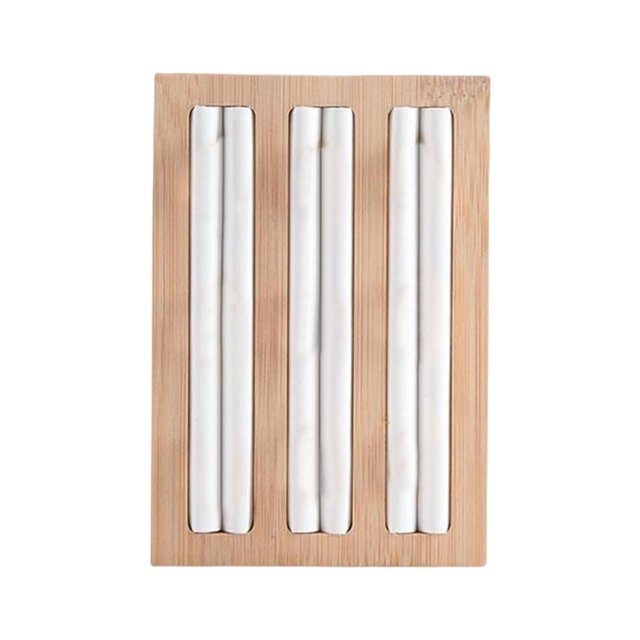 Vitrina para anillos y joyas, organizador de pendientes, vitrina de almacenamiento, caja de exhibición Cuero Blanco