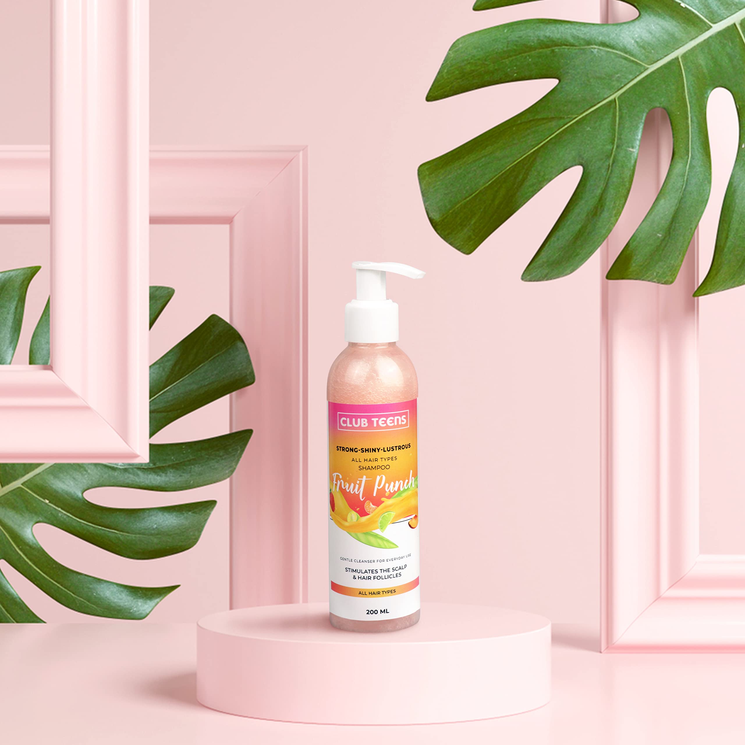 Club Teens Vegan Fruit Punch Shampoo for Teenager, Suitable For All