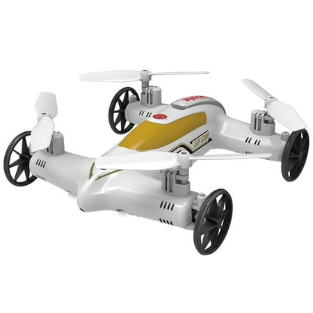 Control Line Flying - Syma X9S 2.4G 4CH 6-Axis RC Flying Car Remote Control Quadcopter - White