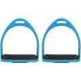 thumbnail image 1 of 2pcs English Saddle, Horse Riding Stirrup Anti-rust Lightweight Equestrian Aluminum Stirrup, 1 of 5