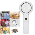 thumbnail image 1 of Illuminated Magnifying Glass, Wide Range Applications Widely  Enlarge Small Fonts Magnifying Glass  for Offices Medicine, 1 of 7