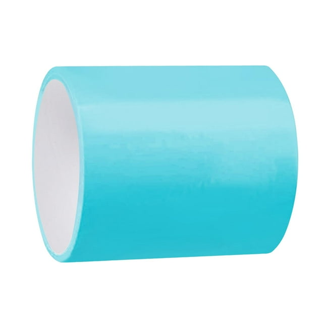 Cinta adhesiva para rodar bolas, juego de dibujo de alambre, cinta decorativa cepillada de 10 m para bricolaje azul
