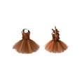 thumbnail image 5 of SUNSIOM Costume d'Écureuil pour Fille, Robe Sans Manches en Tulle + Bandeau + Queue pour Cosplay d'Halloween, 5 of 5