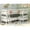 White + Solid Wood, variant on Luckynote L-Shaped Bunk Bed with Ladder,Twin Size-Gray(OLD SKU :LP000020AAE)