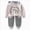A3-Grey, variant on Girl & Women's Cotton Pajamas Set Long Sleeve Sleepwear Nightwear Soft Pjs Sets 6-12 Months 12-24 Months 2t 3t 4t 5t 6t 7t 8t 9t Children(Light Gray,2-3 Years)