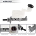 thumbnail image 4 of Unique Bargains Engine Compartment Brake Master Cylinder for Toyota RAV4 2001-2002 Durable Hydraulic Master Cylinder No.4720142190 with Reservoir 1 Pcs, 4 of 7