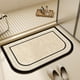 thumbnail image 1 of Felpudo absorbente grueso | Alfombra de baño antideslizante | Diseño moderno de secado rápido | Felpudo multicolor de 40 x 60 cm para ducha y baño., 1 of 7