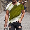 thumbnail image 6 of Afuyipoi Short Sleeve T-Shirt Mens,Crew Neck Comfort Casual Graphic Tees Army Green M, 6 of 6