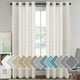 thumbnail image 1 of Cortinas H.VERSAILTEX de lino transparente de 240 cm de largo para sala de estar, 1 of 8
