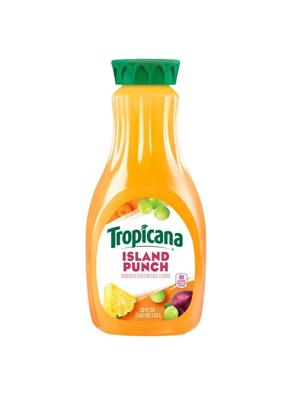 Tropicana, Island Punch Fruit Juice, 52 fl oz, Bottle