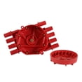 thumbnail image 3 of MSD Ignition Kit de Capuchon et Rotor de Distributeur 8017 à Verrouillage; Poteaux Style Vortec; Rouge, 3 of 5