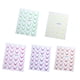 thumbnail image 2 of Vogacara 9 pack/lote pegatinas de uñas de línea francesa gradiente con colores ricos, 2 of 6