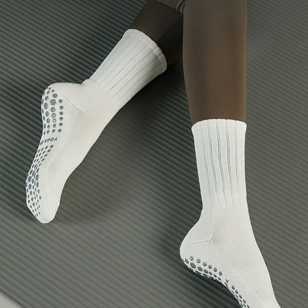 Yoga Socks with Grips for Women, Non Slip Grip Socks for Yoga, Pilates,  Barre, Dance 