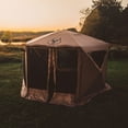thumbnail image 6 of Gazelle Tents, G6 Deluxe 6-Sided Portable Gazebo, 8-Person & Table, Badlands Brown, GG610BR, 6 of 16