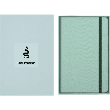 Moleskine Limited Edition Year of the Snake 2025 Precious & Ethical Notebook in Gift Box, Hard Cover, Large (5" x 8.25"), Sage Green, 176 pages