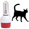 thumbnail image 1 of EZBallStamp Marqueur de Balle de Golf (Chat Marchant Noir), 1 of 2