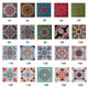 thumbnail image 2 of 1 unidad de pegatinas autoadhesivas retro para azulejos, impermeables, de PVC, removibles para pared., 2 of 7