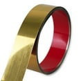 thumbnail image 6 of Gaahing Shiny Gold Peel and Stick Metal Trim, Flexible Stainless Steel Molding for Wall, Fireplace, Mirror Frame, Craft and Home Decoration,6m x 5cm, 6 of 8