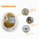 thumbnail image 4 of Juguete de gato durmiente realista ANGGREK muñeco de peluche con alfombrilla, 4 of 7