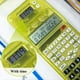 thumbnail image 5 of Calculadora Científica Multifunción Luxmoc, Estuche Transparente con Pantalla de Tiempo, Calculadora Científica Amarilla, 5 of 5
