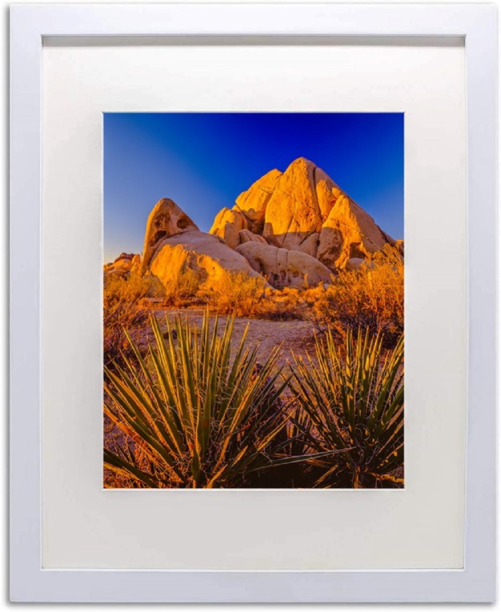 Picture Frame MDF White Frame 20x24" Wall Mount Display