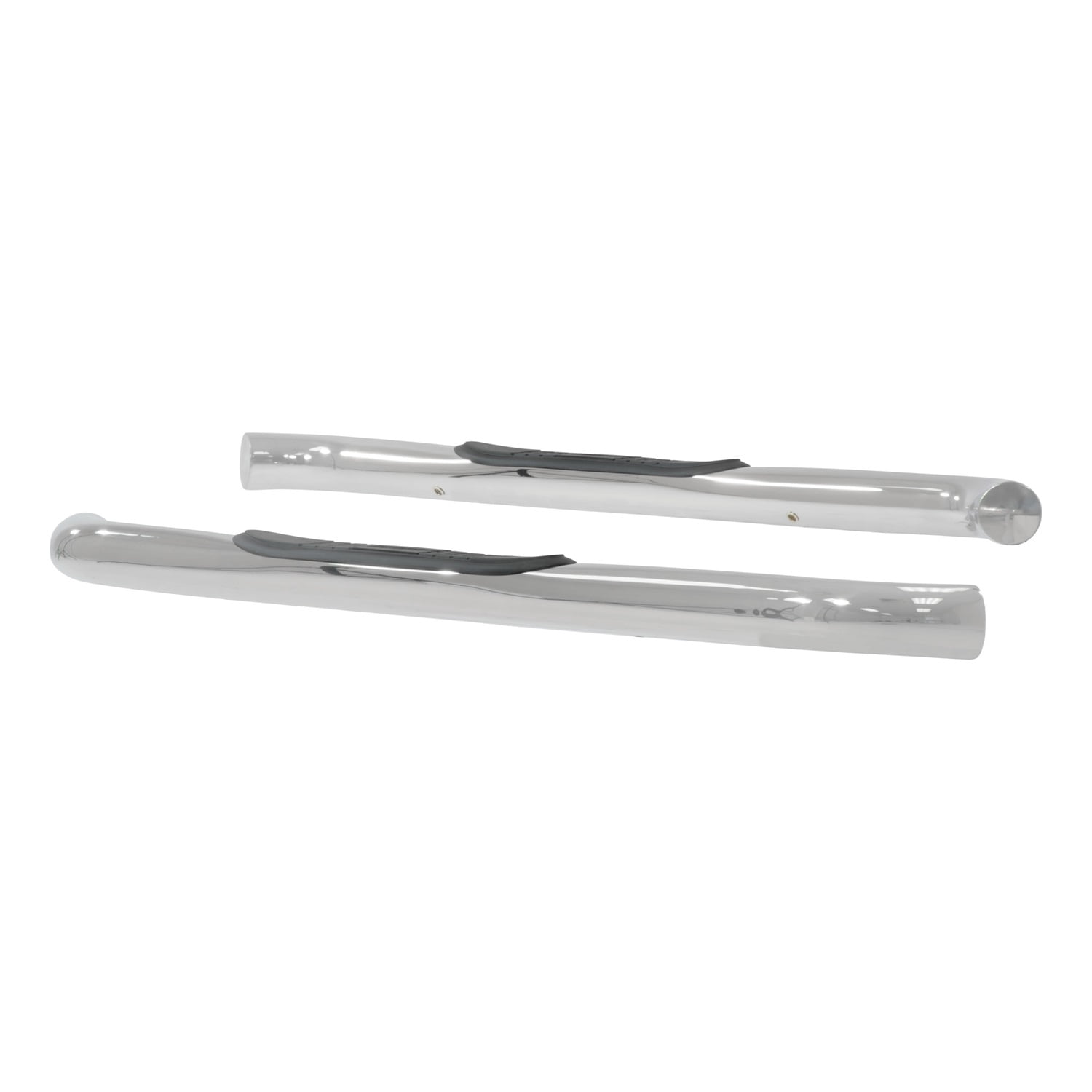 ARIES 3 Inch Round Side Bars Fits select: 2015-2018 CHEVROLET SILVERADO K1500 LT, 2014 CHEVROLET SILVERADO K1500