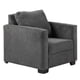 thumbnail image 2 of Sala 3-2-1 DICASA Gales (Sofá, Love Seat y Sillón) Gris Carbon para Sala, 2 of 8