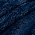 thumbnail image 3 of Emma Faux Fur Oversized Comforter Navy 3Pc Set King, 3 of 5