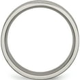 thumbnail image 2 of Titanium Grooved 6mm Brushed Band (Size 11) Made In China tb62-11, 2 of 5