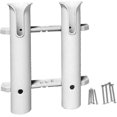 thumbnail image 1 of Plastic Dual 2-rod Rack Vertical Holder Organiser - Boat Kayak Fishing Rod Storage Lure, 1 of 4