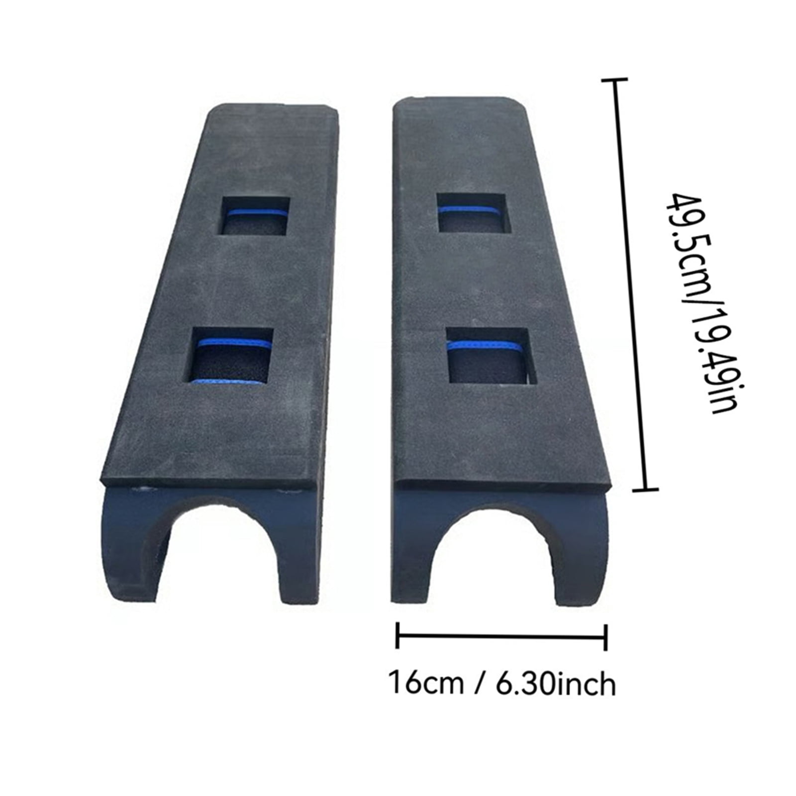 Djiypn Crawler Climber Knee Pads, Self-Supporting Kneepads for Attic Crawling, Adjustable Foam Support Pads with Wrap Straps, Lightweight Work Knee Protectors for Construction, Flooring (2PCS)
