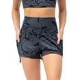 thumbnail image 1 of TFixol Pantalones cortos deportivos para mujer con bolsillos, pantalones cortos de cintura alta para correr, 1 of 8