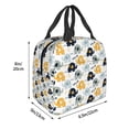 thumbnail image 3 of Easygdp Cute Elephant for Lunch Bag for Work Large Lnsulated Lunch Bag,Leakproof Lunch Box, 3 of 8