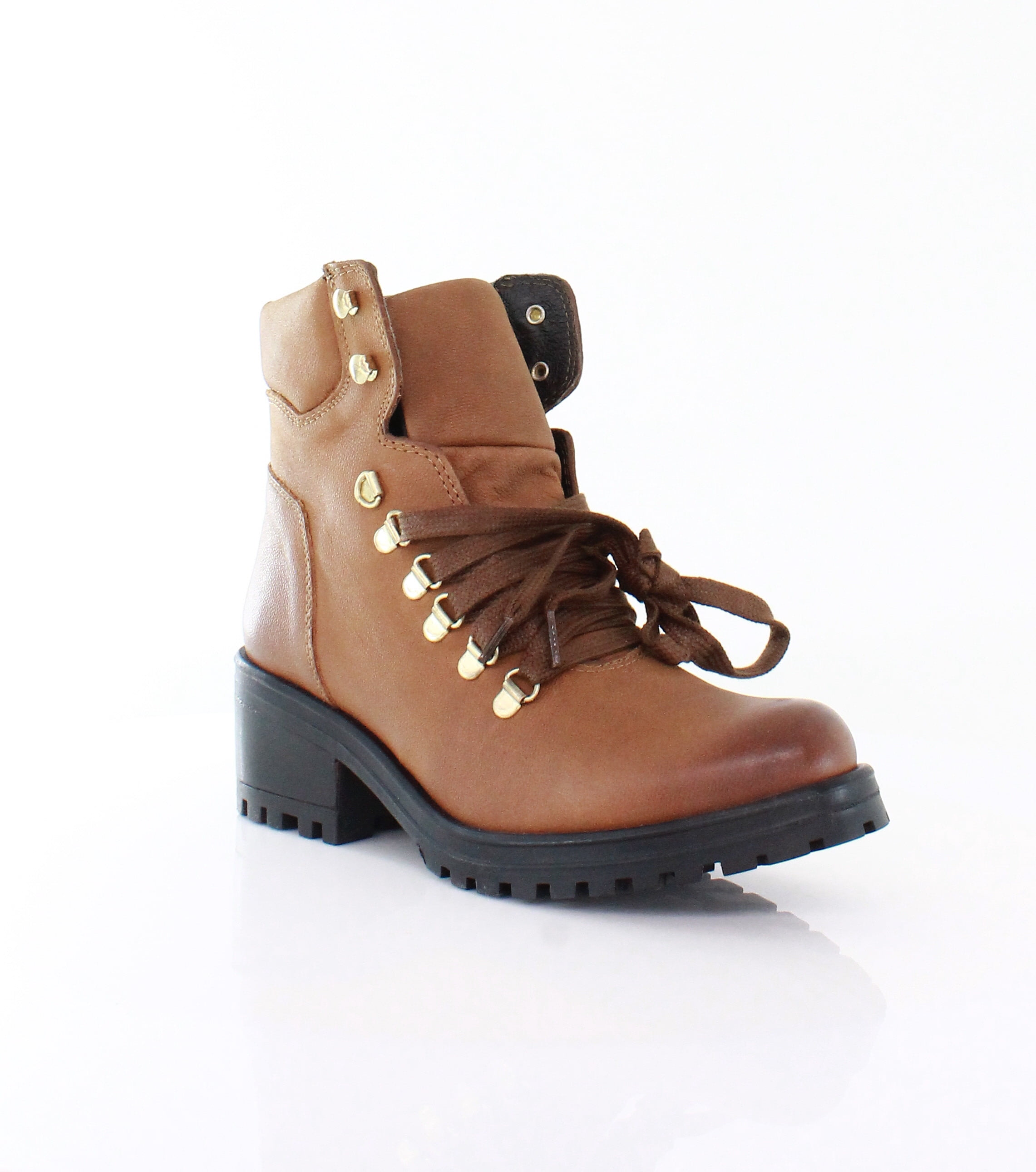 Galway Cognac Leather Booties | Size 8.5 | by Steve Madden
