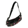 thumbnail image 5 of No Boundaries Women's Contemporary Hobo Handbag, Blurred Floral, 5 of 5