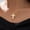 Bubble Cross-Large-Gold, variant on Airmb Cross Necklace for Women Gold/Silver Plated Layered Dainty Cross Chain Trendy Choker Satellite Charm Small Crucifix Pendant Gold/Silver Necklace Stackable Hypoallergenic Delicate Gift for Women