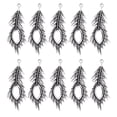 thumbnail image 3 of 10x Colgante De Encanto De De Plata Tibetana Lote Conector Joyería DIY Artesanía Macarena Lote de colgante de encanto, 3 of 6