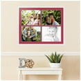 thumbnail image 2 of ArtToFrames Collage Photo Picture Frame with 4 - 11x14 Openings, Framed in White with Rouge and Black Mats (CDM-3966-3), 2 of 8