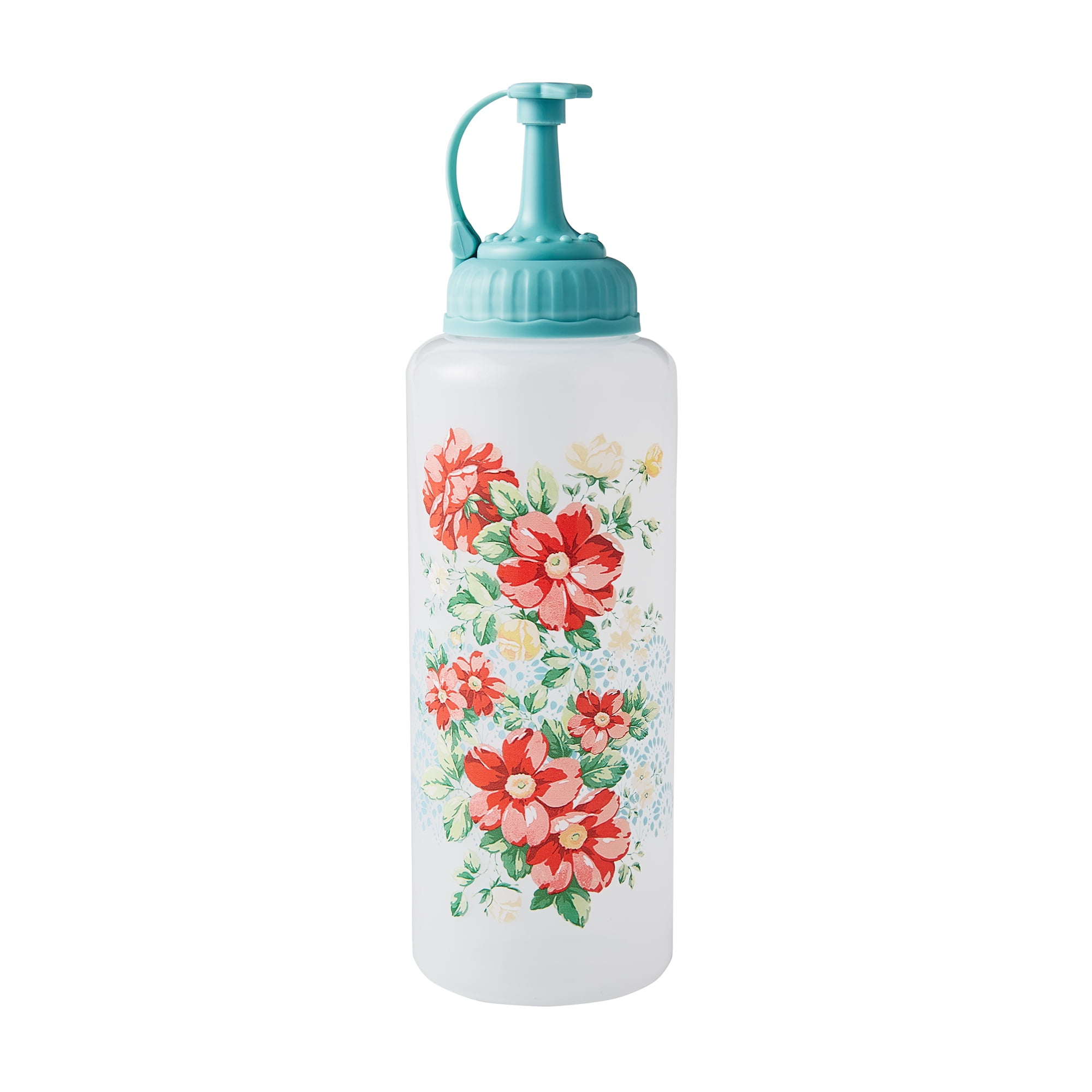 The Pioneer Woman 8-Pack 10-oz. Soft Plastic Squeeze Dispenser Bottles, Assorted Prints