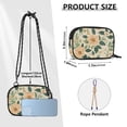 thumbnail image 4 of FORMRS Mini Crossbody Bag for Women Adjustable Rope Shoulder Casual Phone Purse, Floral Design, 4 of 7