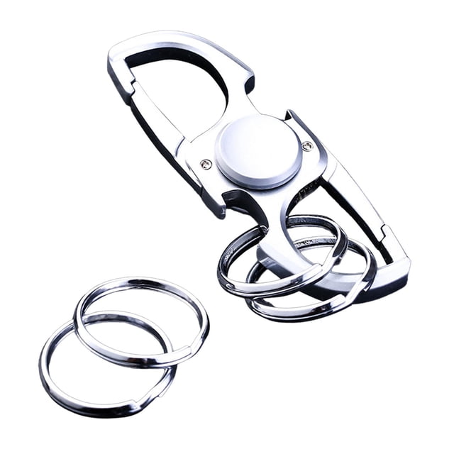 Llavero de juguete Fidget, llavero de coche para aniversarios, ocasiones especiales, vacaciones Cromo