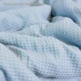 thumbnail image 2 of Catalonia Sherpa Throw Blanket, Reversible Cozy Waffle Pattern Knitted Blanket Throw for Couch Bed 60"x50", 2 of 7