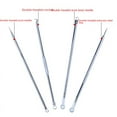 thumbnail image 5 of Juego de 4 agujas para acné con galvanoplastia, agujas para acné y puntos negros, agujas para acné de doble cabezal, juego de agujas de belleza, 5 of 5