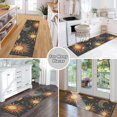 thumbnail image 6 of Yayeee Runner Rug for Bedroom 2'x6' Machine Washable Hallway Non Slip Mat, Sun Moon and Stars Pattern, 6 of 8