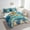 Blue, variant on Erosebridal Sealife Turtle Bedding Sets Twin Size,Sea Wildlife Comforter Sets with Sheets,Breathable Bed in a Bag Twin size,Marine Room Decorative,7pcs